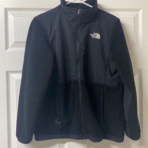 Girls north face medium weight jacket